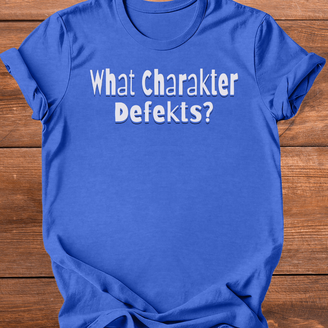 Vintage Blend Recovery T-Shirt | Inspiring Sobriety |  What Charakter Defekts?
