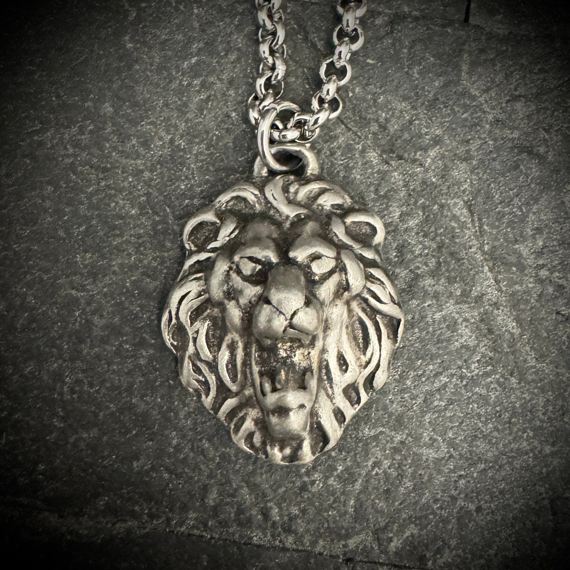 Vintage Lion Pendant | Inspiring Sobriety and Johnny LTD