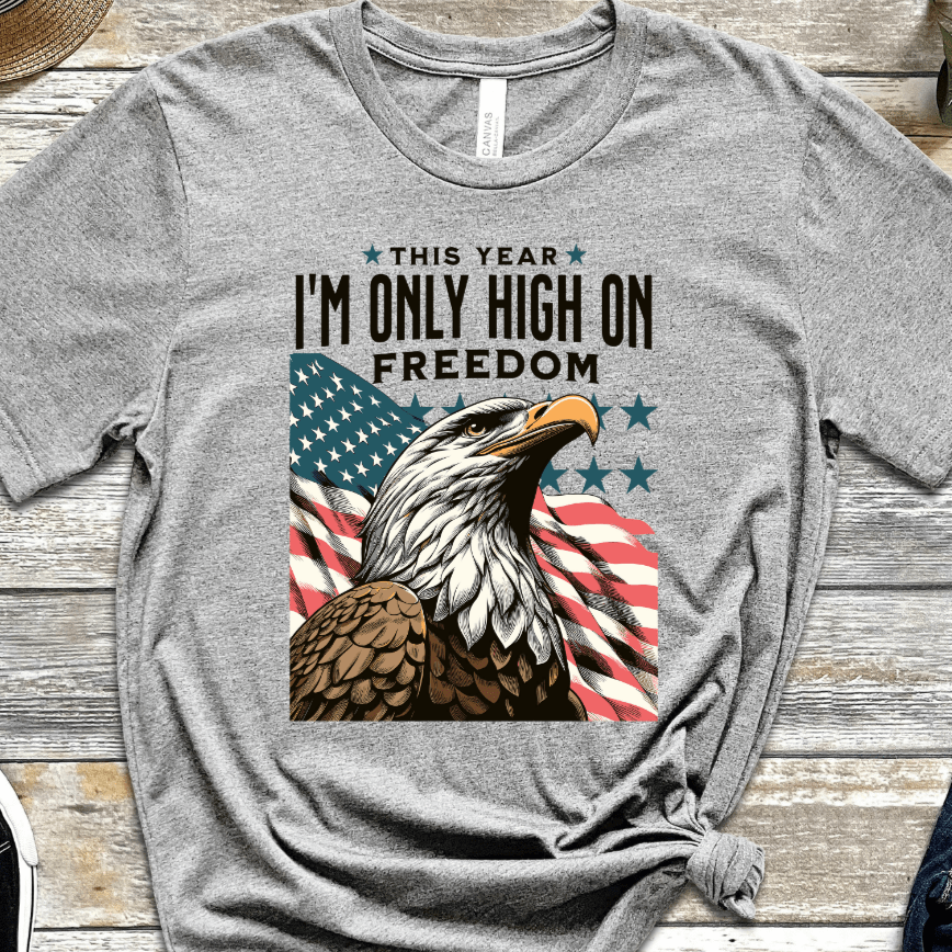 Vintage Recovery T-Shirt | Inspiring Sobriety |  High on Freedom