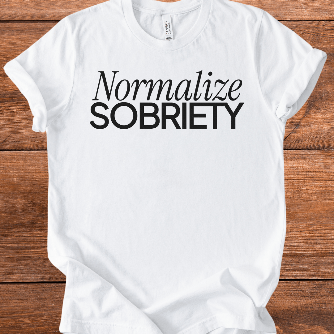 Vintage Recovery T-Shirt | Inspiring Sobriety |  Normalize Sobriety