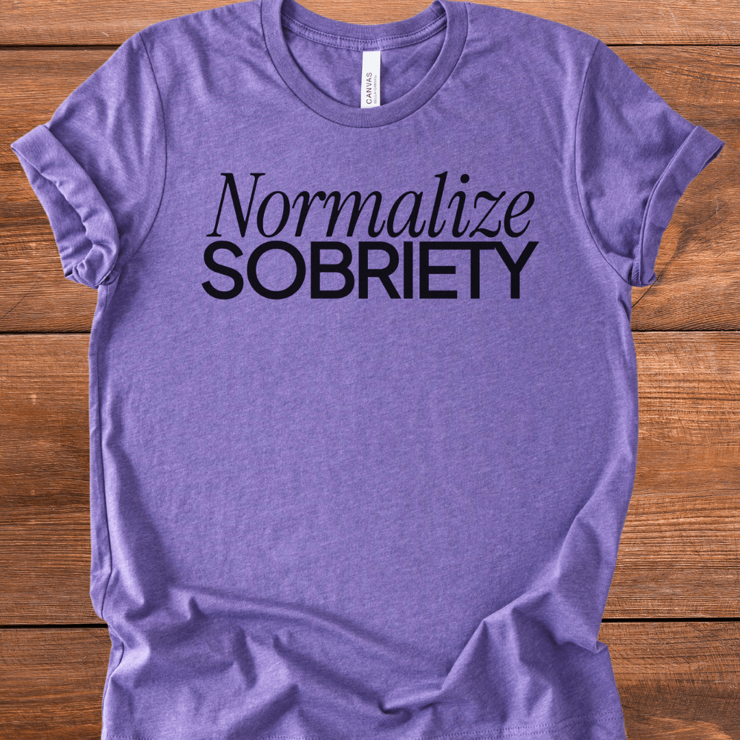 Vintage Recovery T-Shirt | Inspiring Sobriety |  Normalize Sobriety