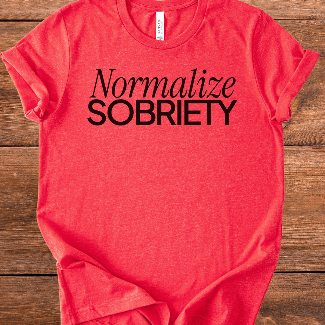 Vintage Recovery T-Shirt | Inspiring Sobriety |  Normalize Sobriety