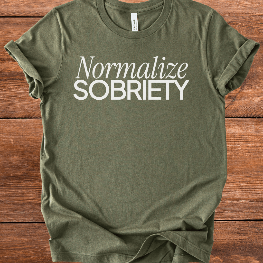 Vintage Recovery T-Shirt | Inspiring Sobriety |  Normalize Sobriety