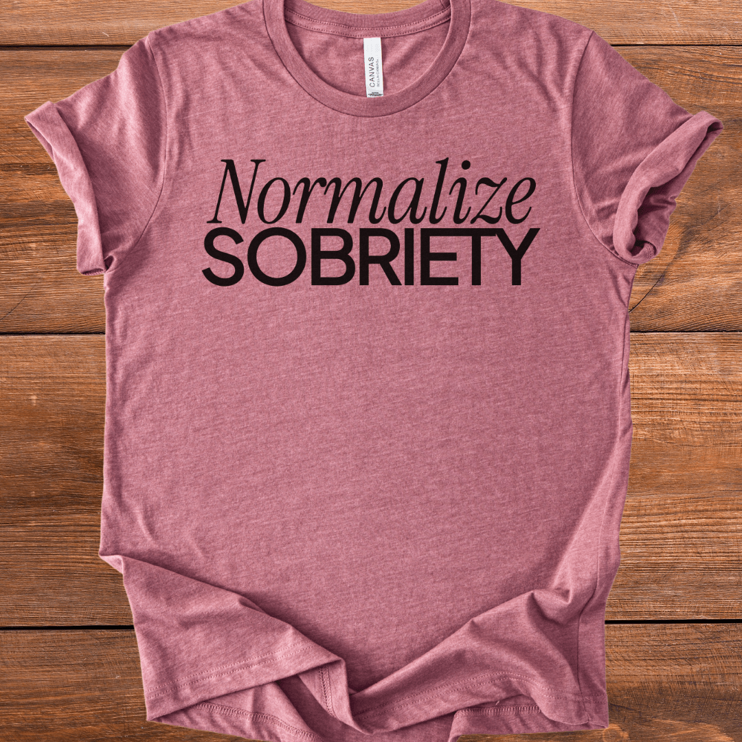 Vintage Recovery T-Shirt | Inspiring Sobriety |  Normalize Sobriety