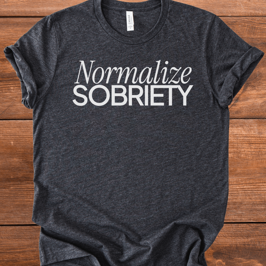 Vintage Recovery T-Shirt | Inspiring Sobriety |  Normalize Sobriety
