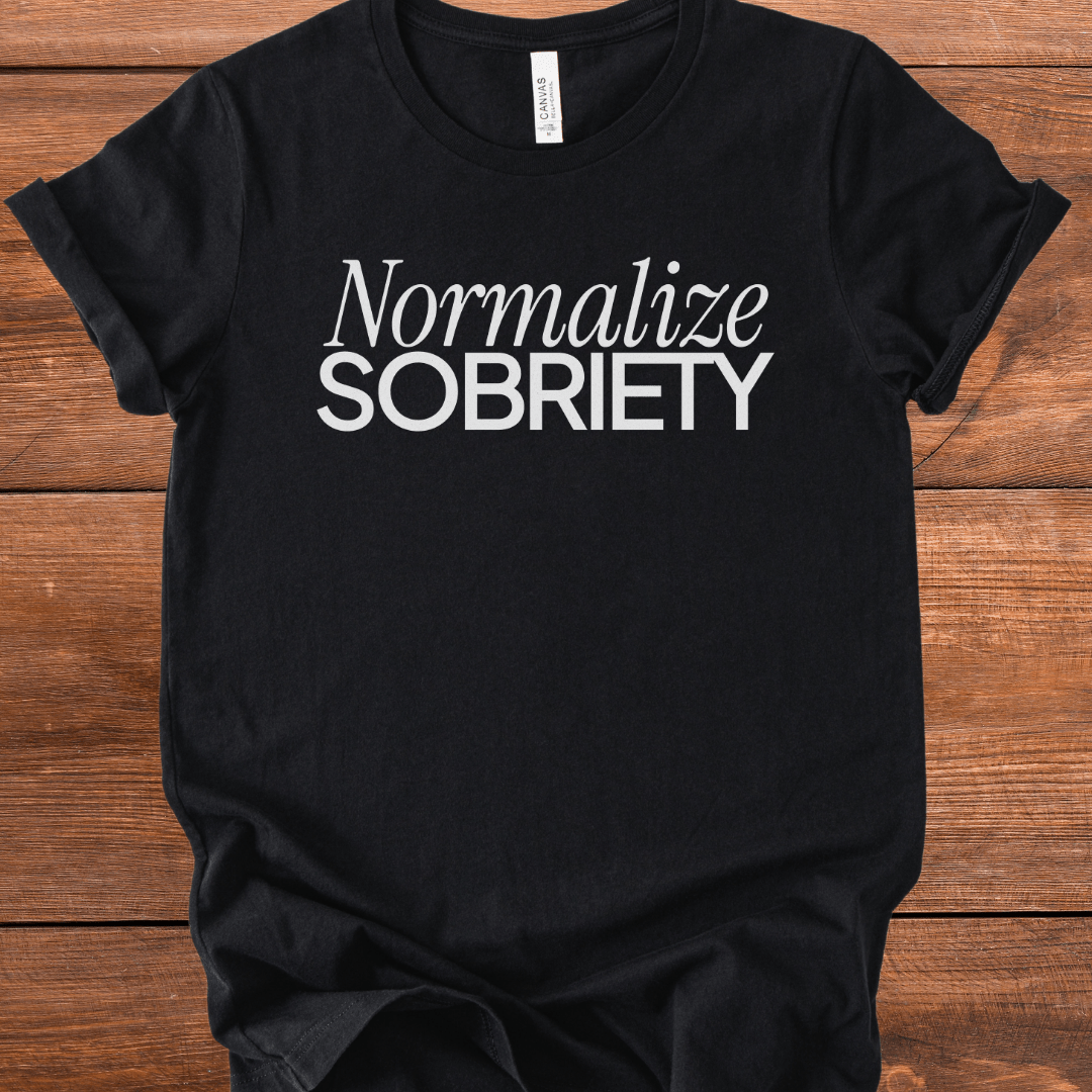 Vintage Recovery T-Shirt | Inspiring Sobriety |  Normalize Sobriety