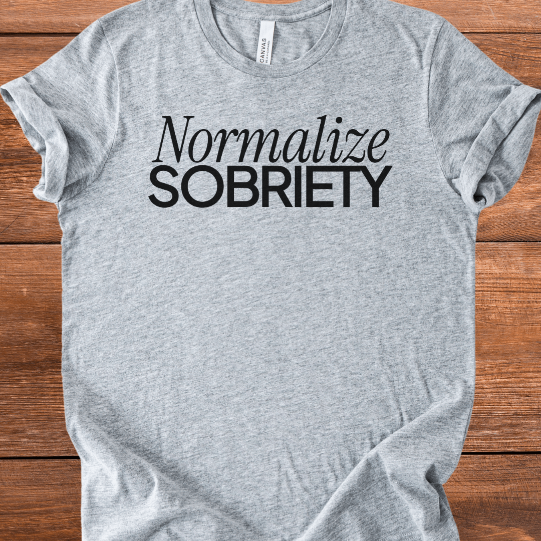 Vintage Recovery T-Shirt | Inspiring Sobriety |  Normalize Sobriety