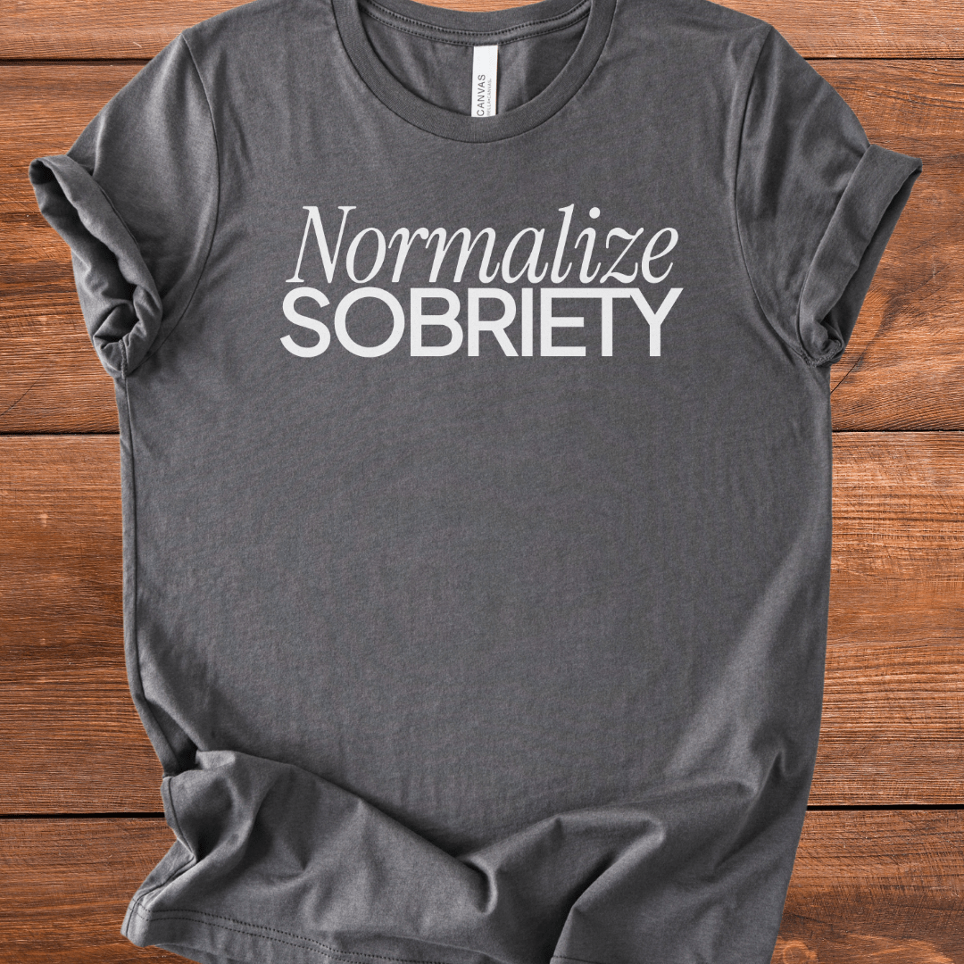 Vintage Recovery T-Shirt | Inspiring Sobriety |  Normalize Sobriety