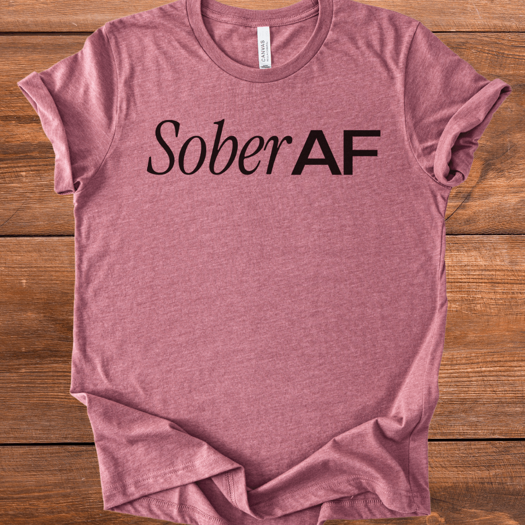 Vintage Recovery T-Shirt | Inspiring Sobriety | Sober AF