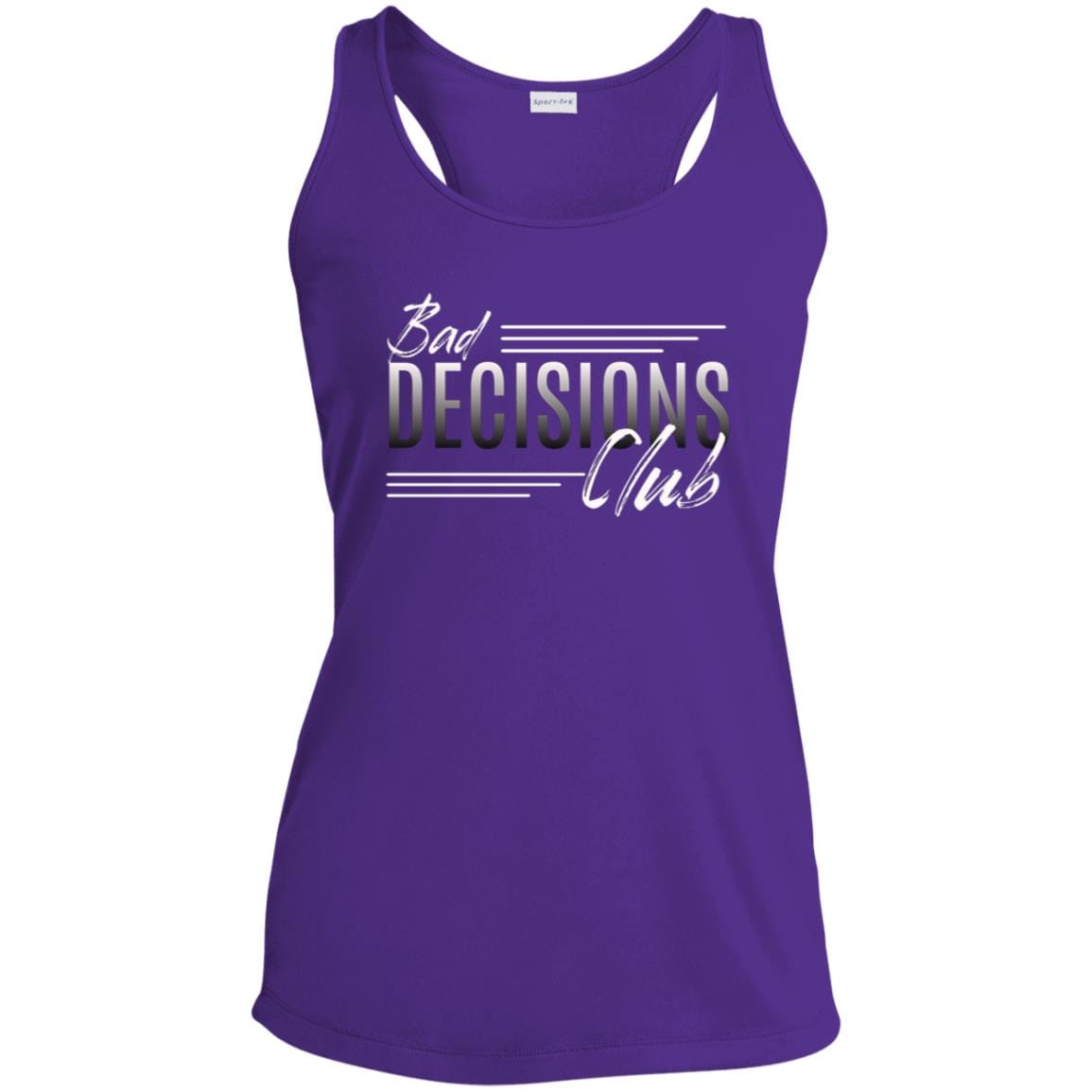 Womens Recovery Tank | Inspiring Sobriety |  Bad Decisions Club