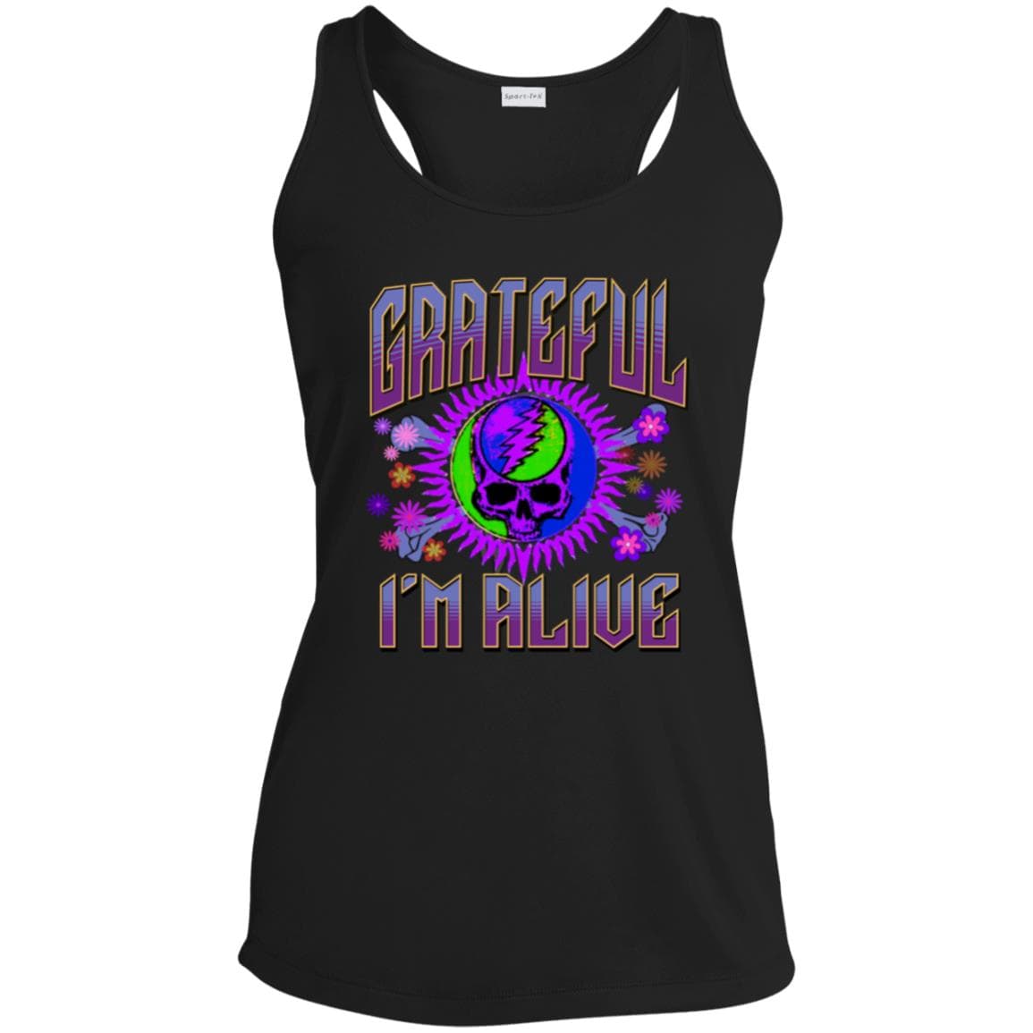 Womens Recovery Tank | Inspiring Sobriety |  Grateful I'm Alive