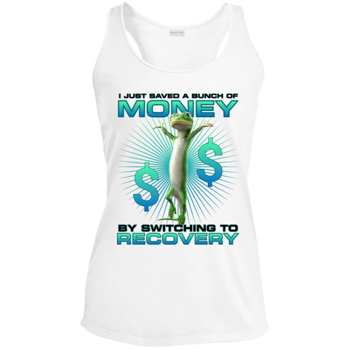 Womens Recovery Tank | Inspiring Sobriety |  Recovery Gecko