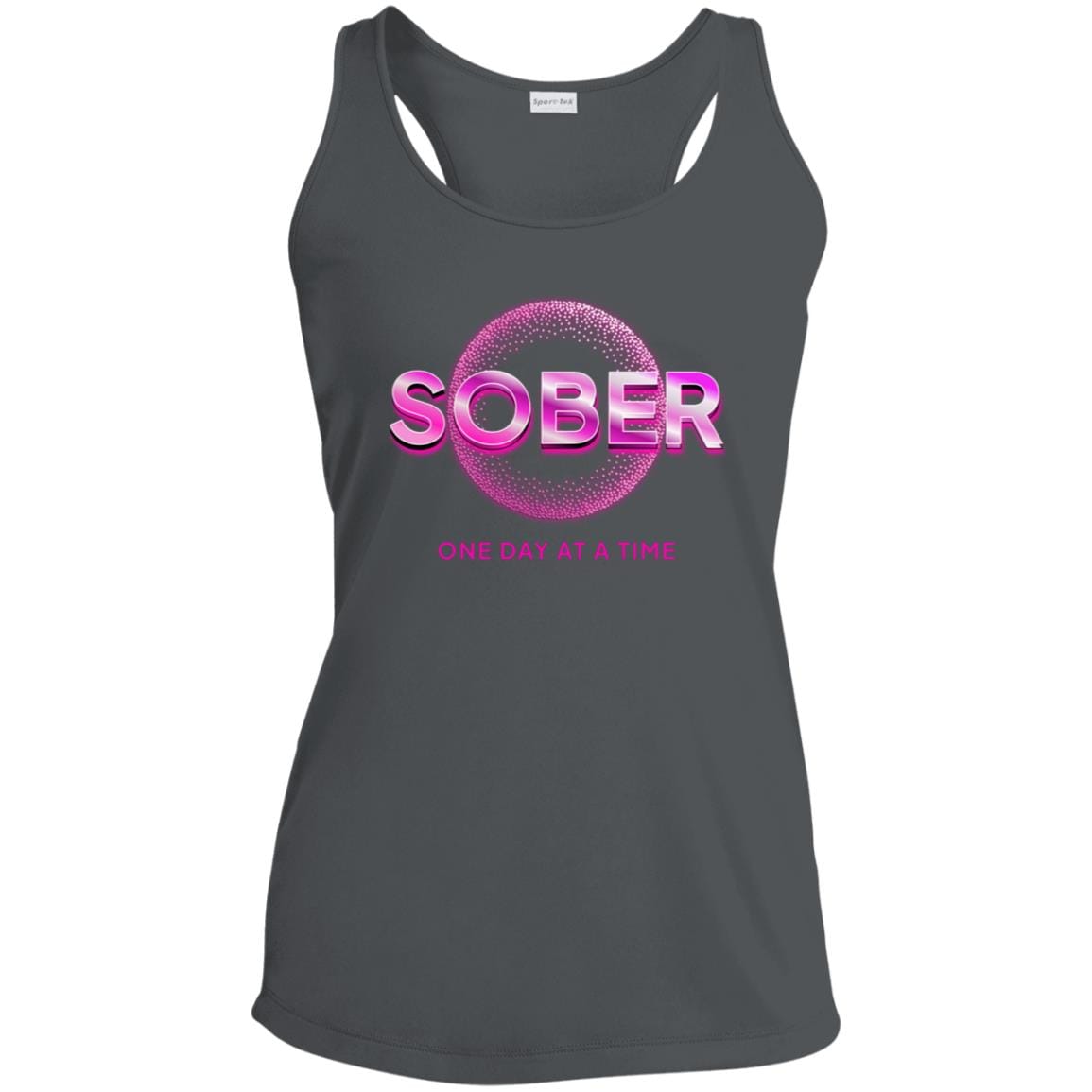 Womens Recovery Tank | Inspiring Sobriety |  SOBER  (Pink)