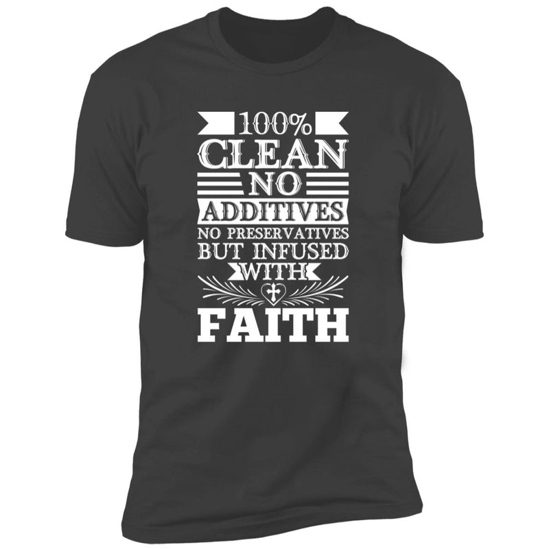 charcoal gray Mens Recovery T-Shirt | Inspiring Sobriety | 100% Clean