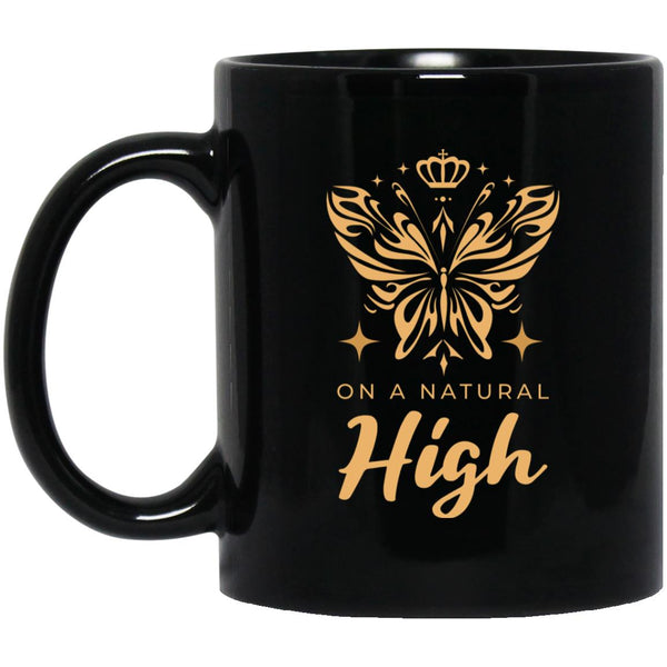 Recovery Coffee Mug | Inspiring Sobriety |  On a Natural High