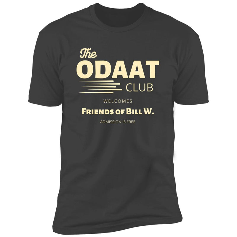 charcoal gray Mens Recovery T-Shirt | Inspiring Sobriety | The ODAAT Club