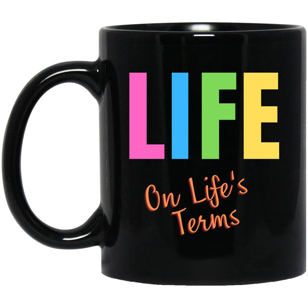 AA NA Recovery Coffee Mug | Inspiring Sobriety | Life on Life's Terms