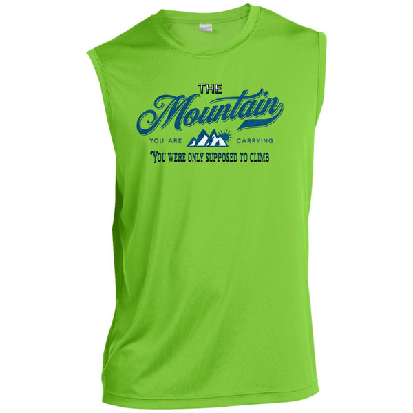 Mens Recovery Tank | Inspiring Sobriety | The Mountains You Are Carrying