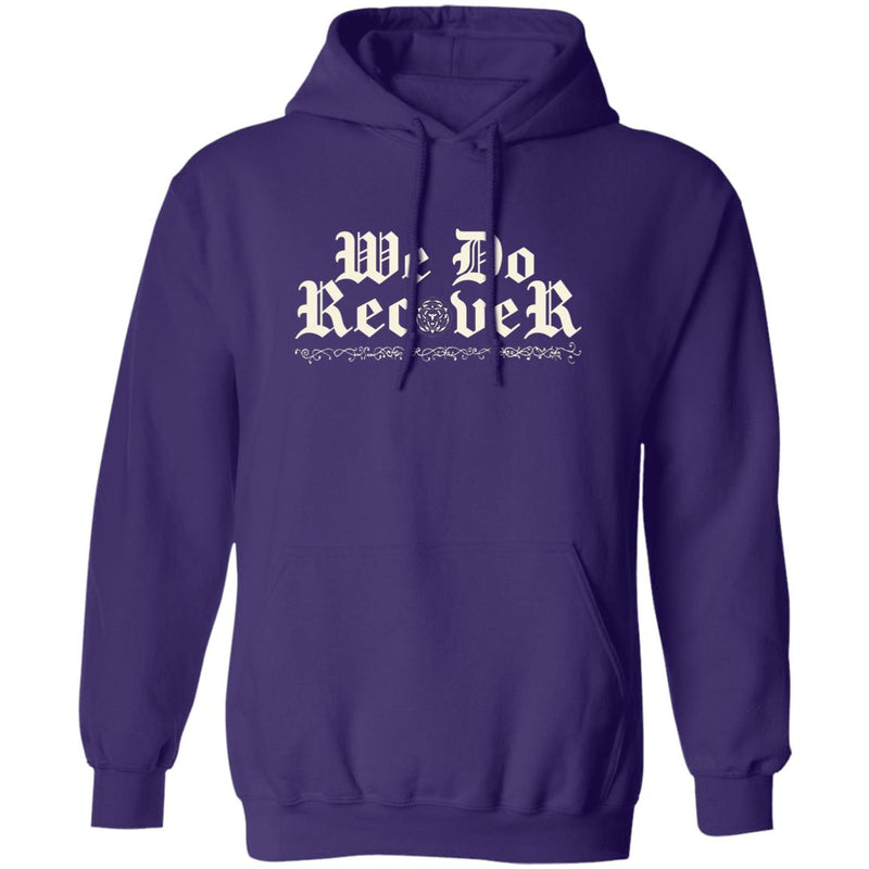 purple Addiction Recovery Hoodie | Inspiring Sobriety | We Do Recover