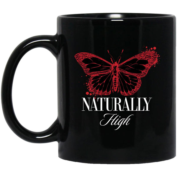 Recovery Coffee Mug | Inspiring Sobriety |  Naturally High Butterfly