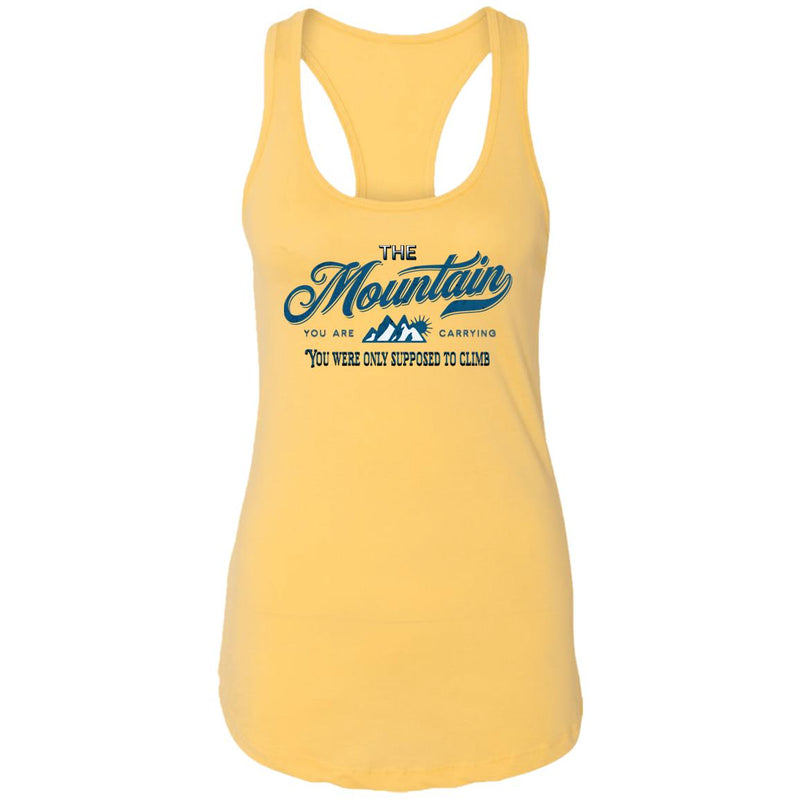 Womens Recovery Tank | Inspiring Sobriety | The Mountain You're Carrying