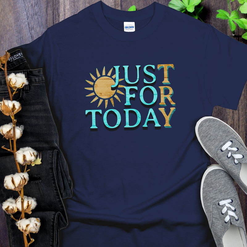 Recovery T-Shirt | Inspiring Sobriety |  Just For Today "TRY"