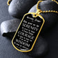 gold mens sobriety gift silver Custom Recovery Dog Tag | Inspiring Sobriety | Serenity Prayer