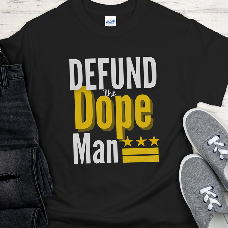 black NA Recovery Unisex T-Shirt | Inspiring Sobriety | Defund The Dope Man