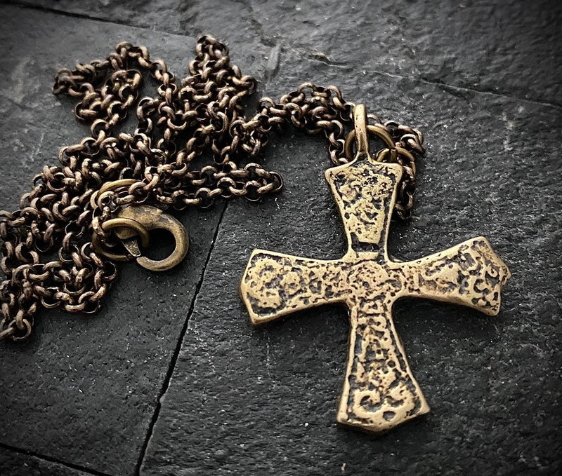 Bronze Ancient Maltese Bronze Cross | Inspiring Sobriety