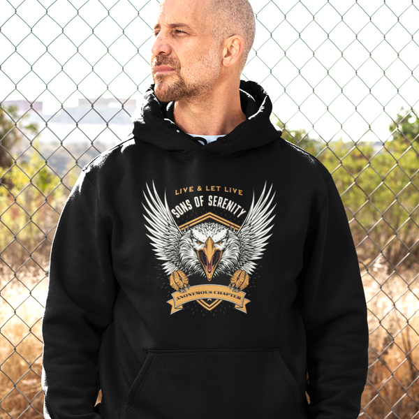 Addiction Recovery Hoodie | Inspiring Sobriety | Sons of Serenity